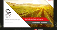 Desktop Screenshot of bodegascanalva.com