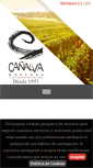 Mobile Screenshot of bodegascanalva.com